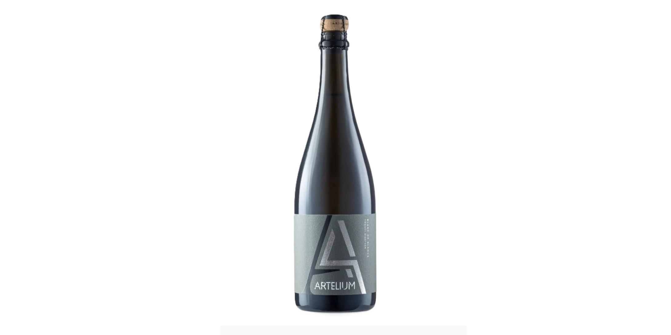 Aretlium Blan de Blanc wine bottle