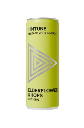 Intune Drinks - Elderflower & Hops CBD DRINK