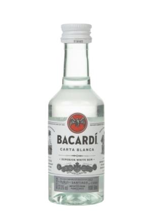 Bacardi Carta Blanca White Minis - 5Cl