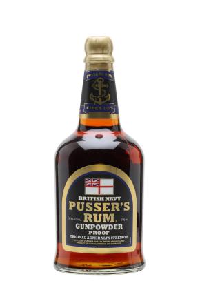 Pussers `Gunpowder Rum` Black Label Rum