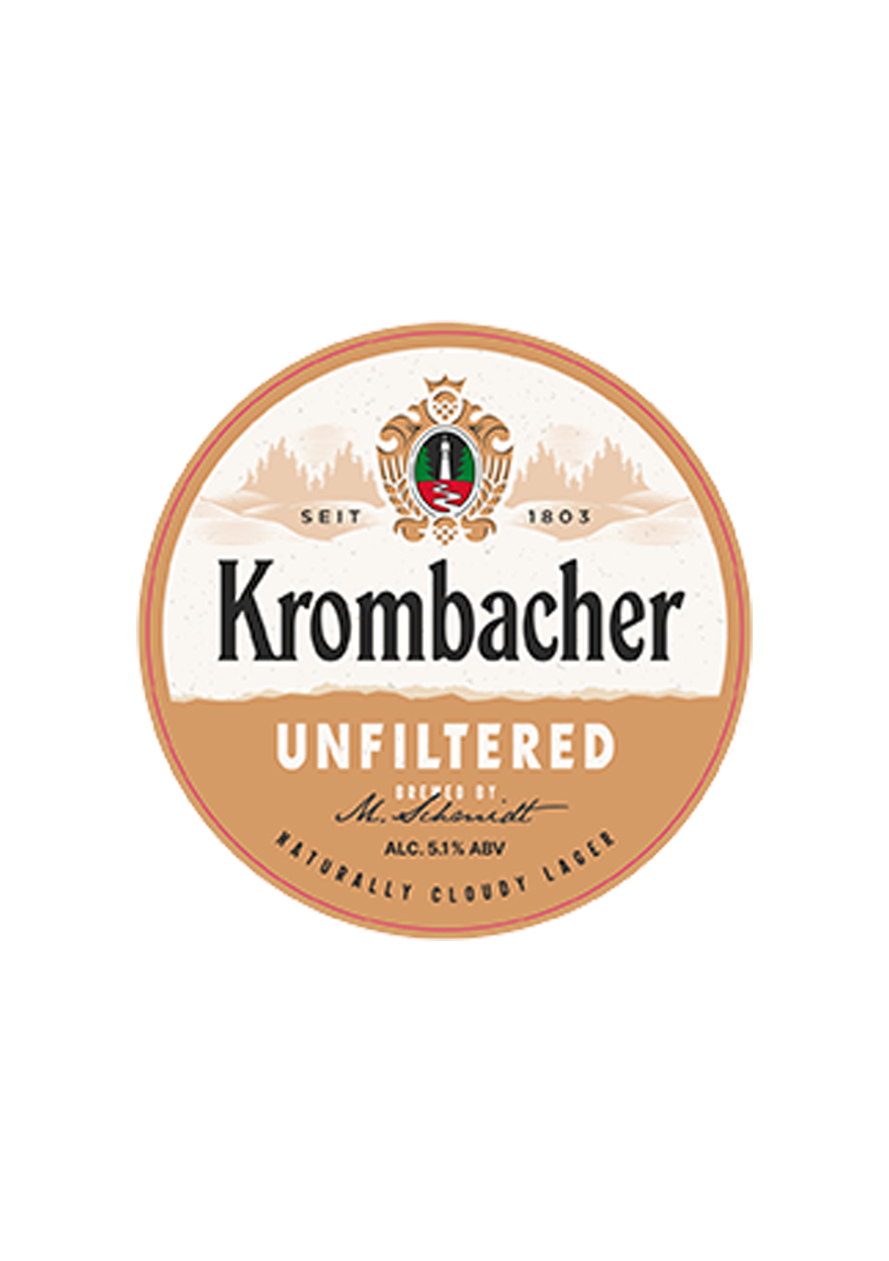 Krombacher Unfiltered Lager