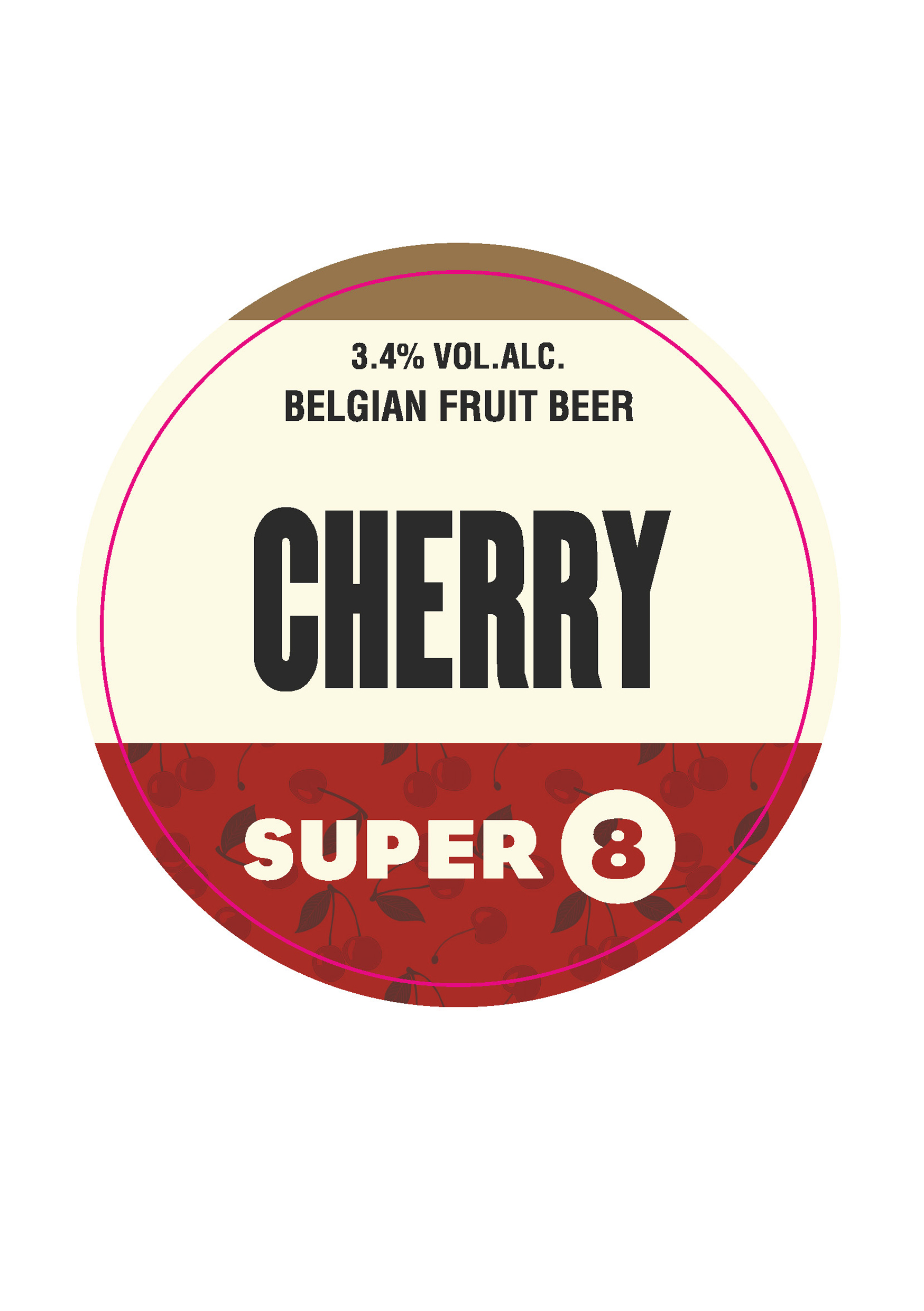 Super 8 Cherry 30L Keg