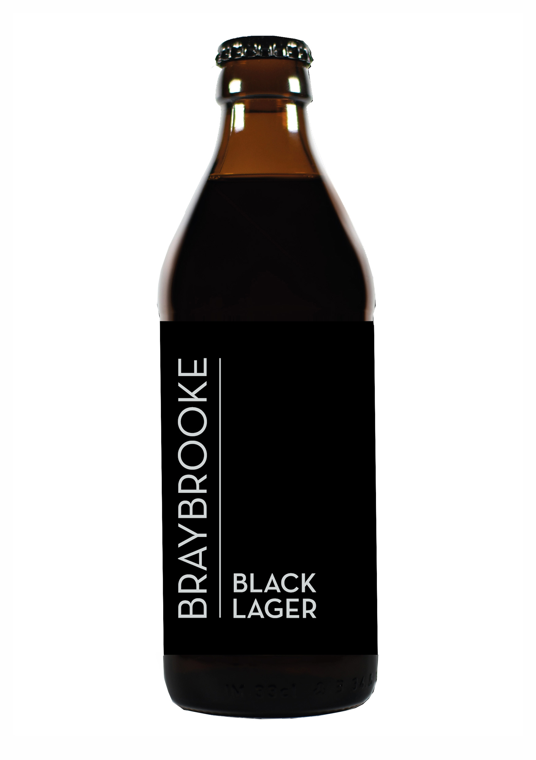 Braybrooke Black Lager - 330ml Bottle