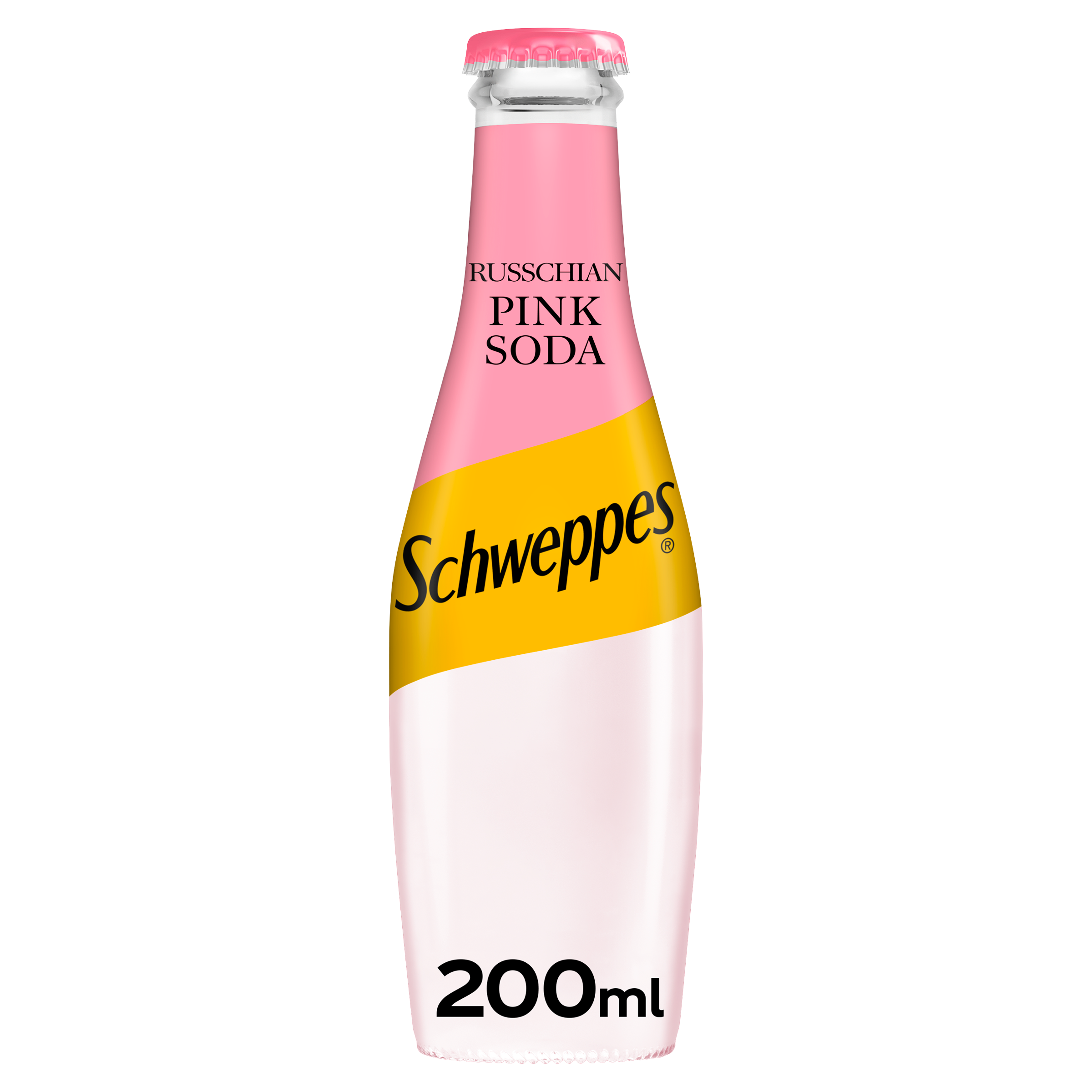 Schweppes Pink Soda 200ml x 24 (Glass)
