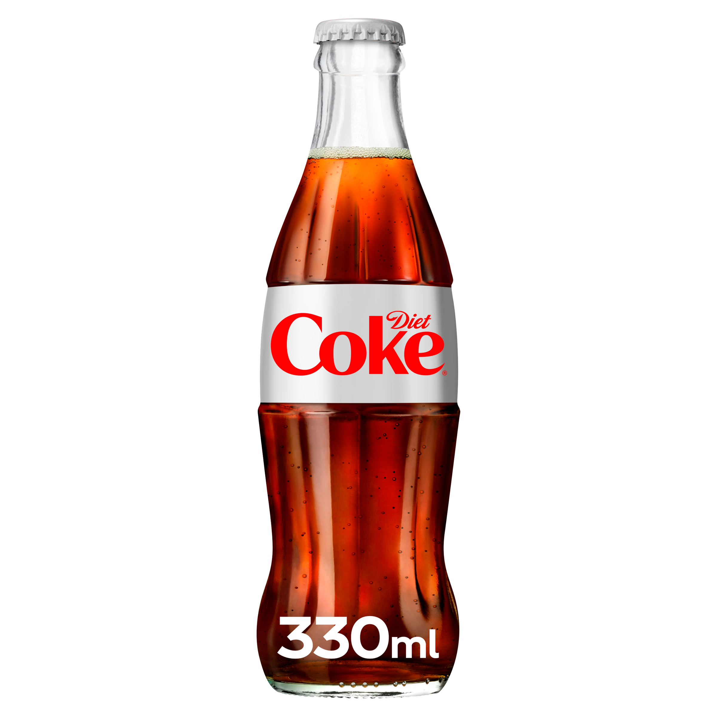 Diet Coke 330ml x 24 (Glass)