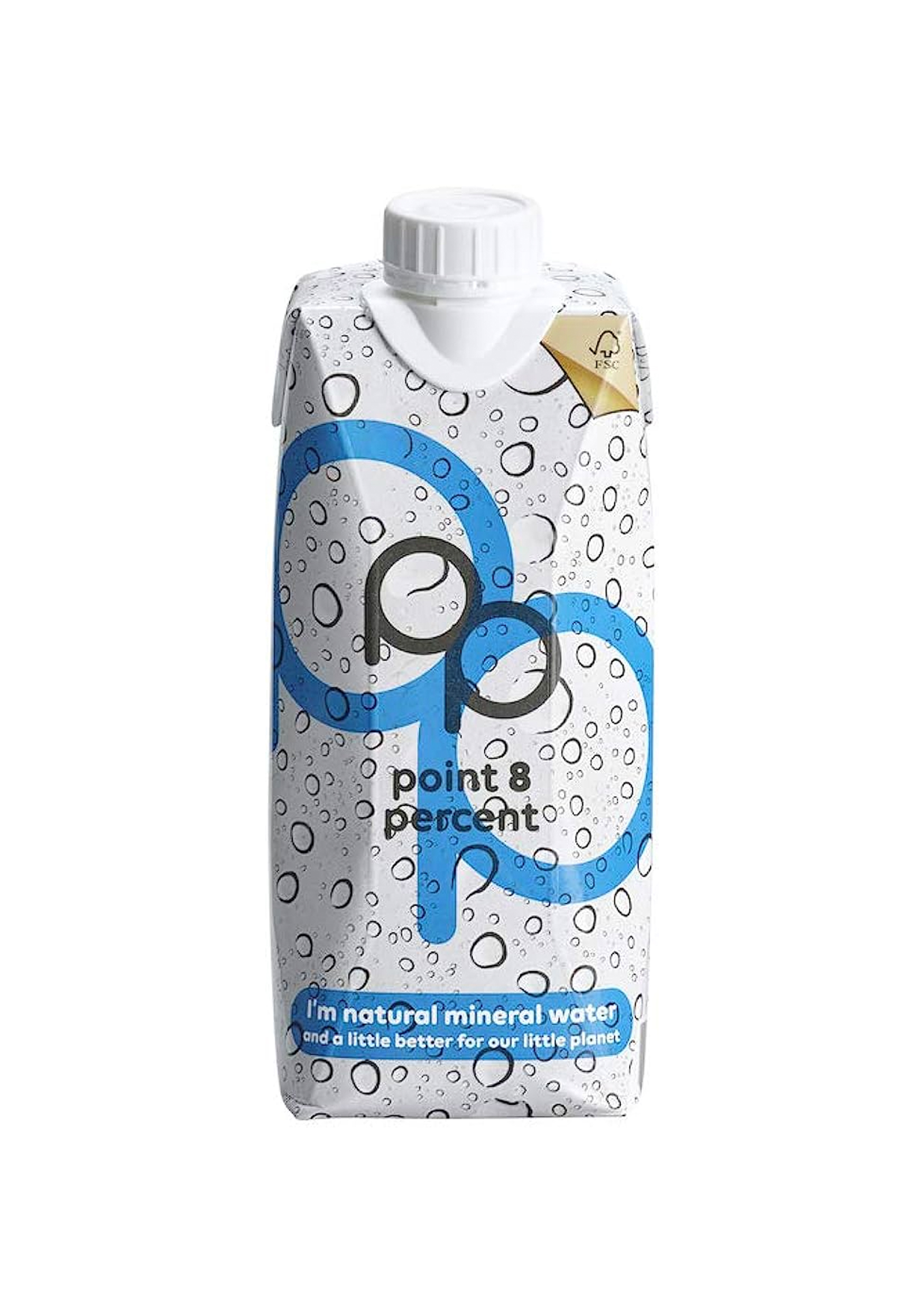 Point Percent Natural Water Tetra Pak