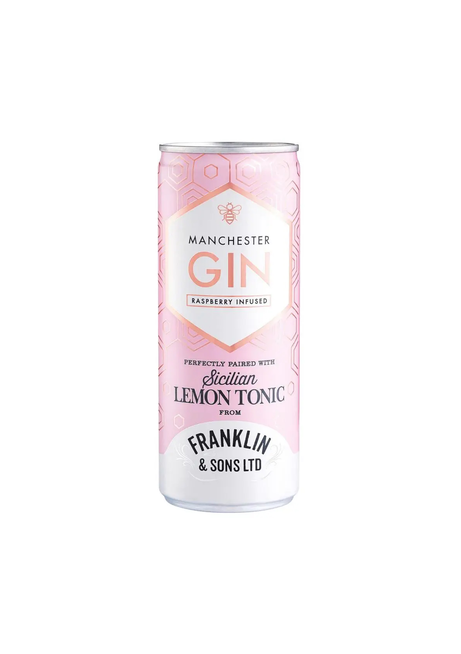 FRANKLIN & SONS MANCHESTER PINK GIN AND SICILIAN LEMON TONIC