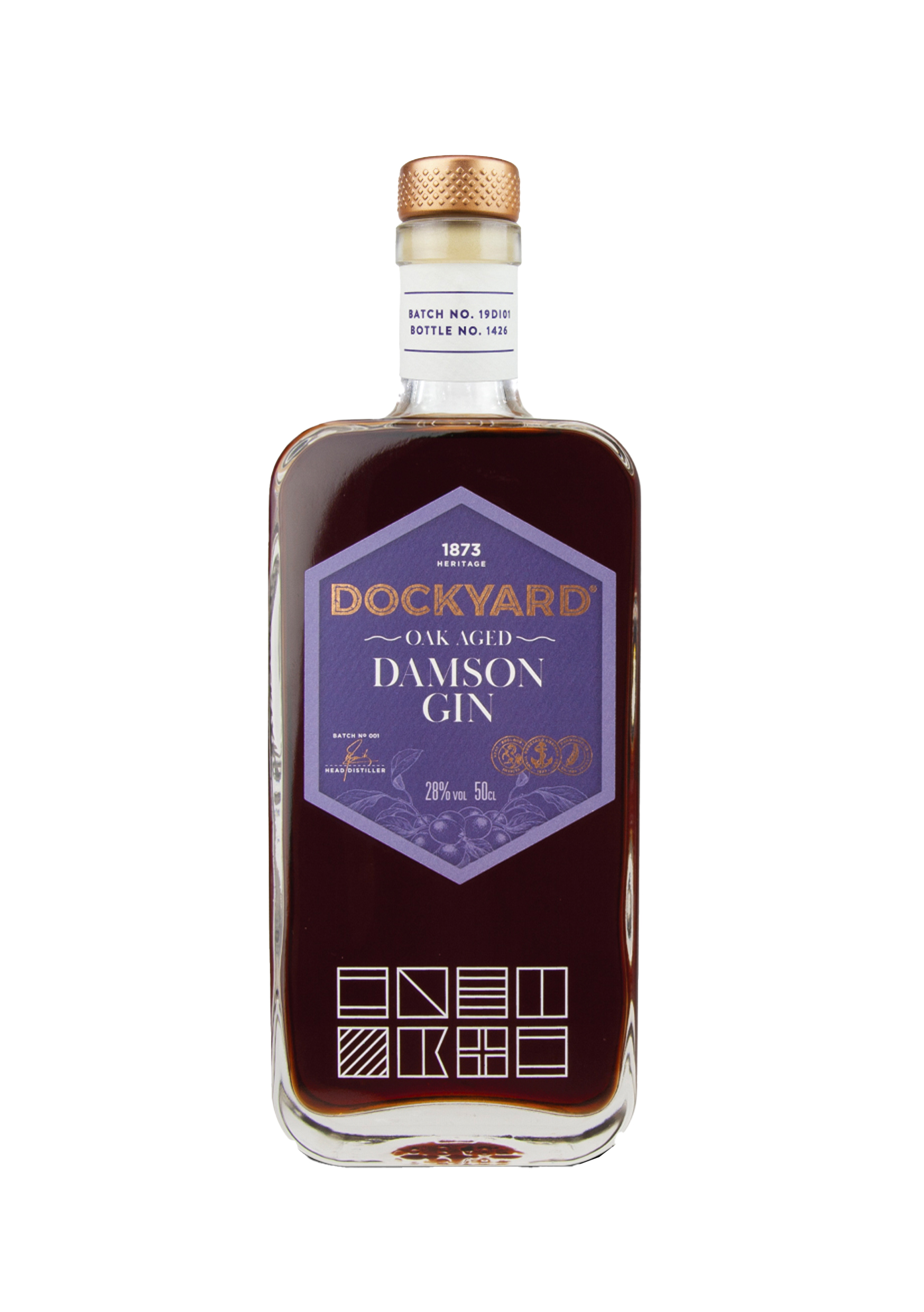 Dockyard Damson Gin - 50cl