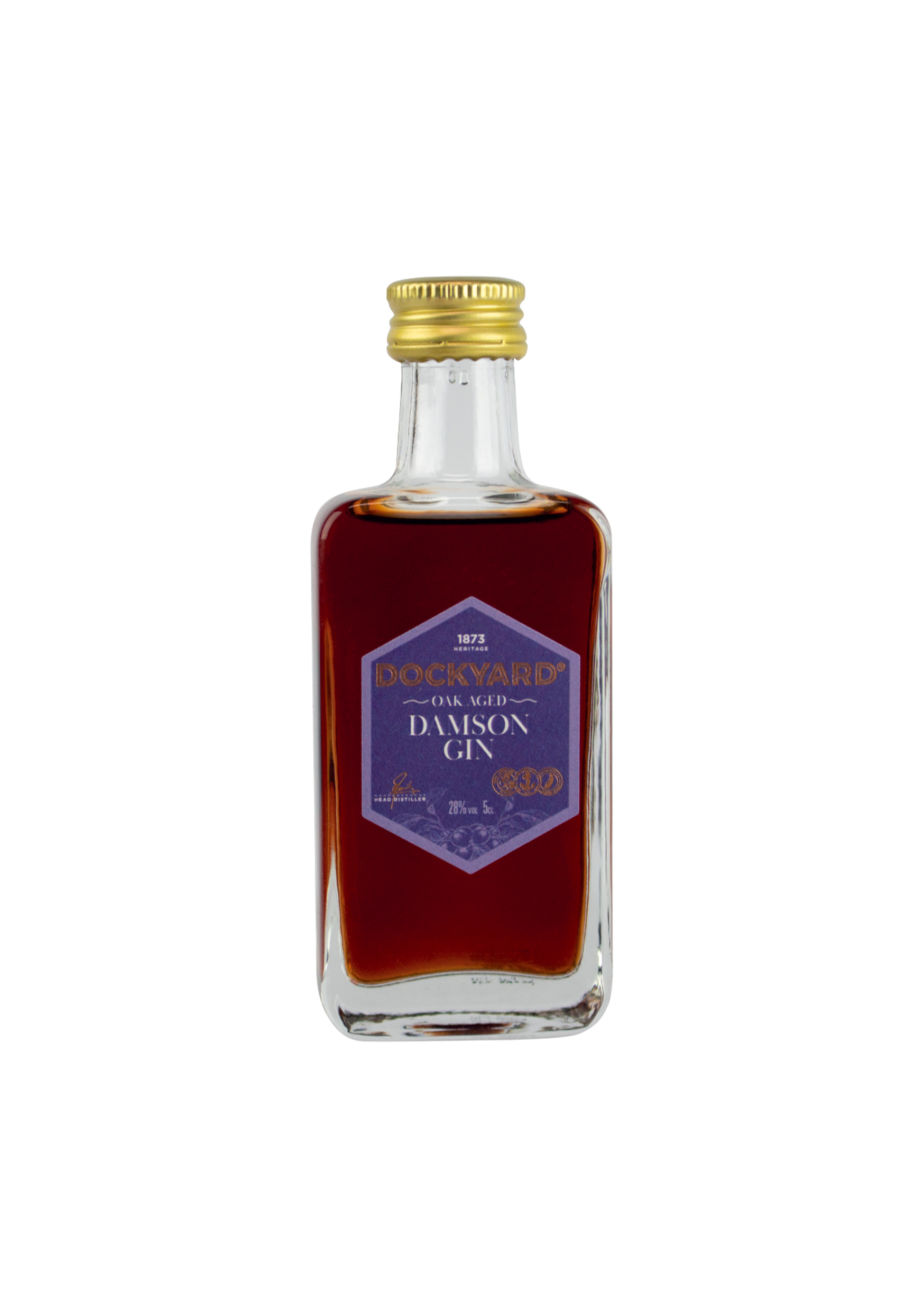 Dockyard Damson Gin Minis - 5cl