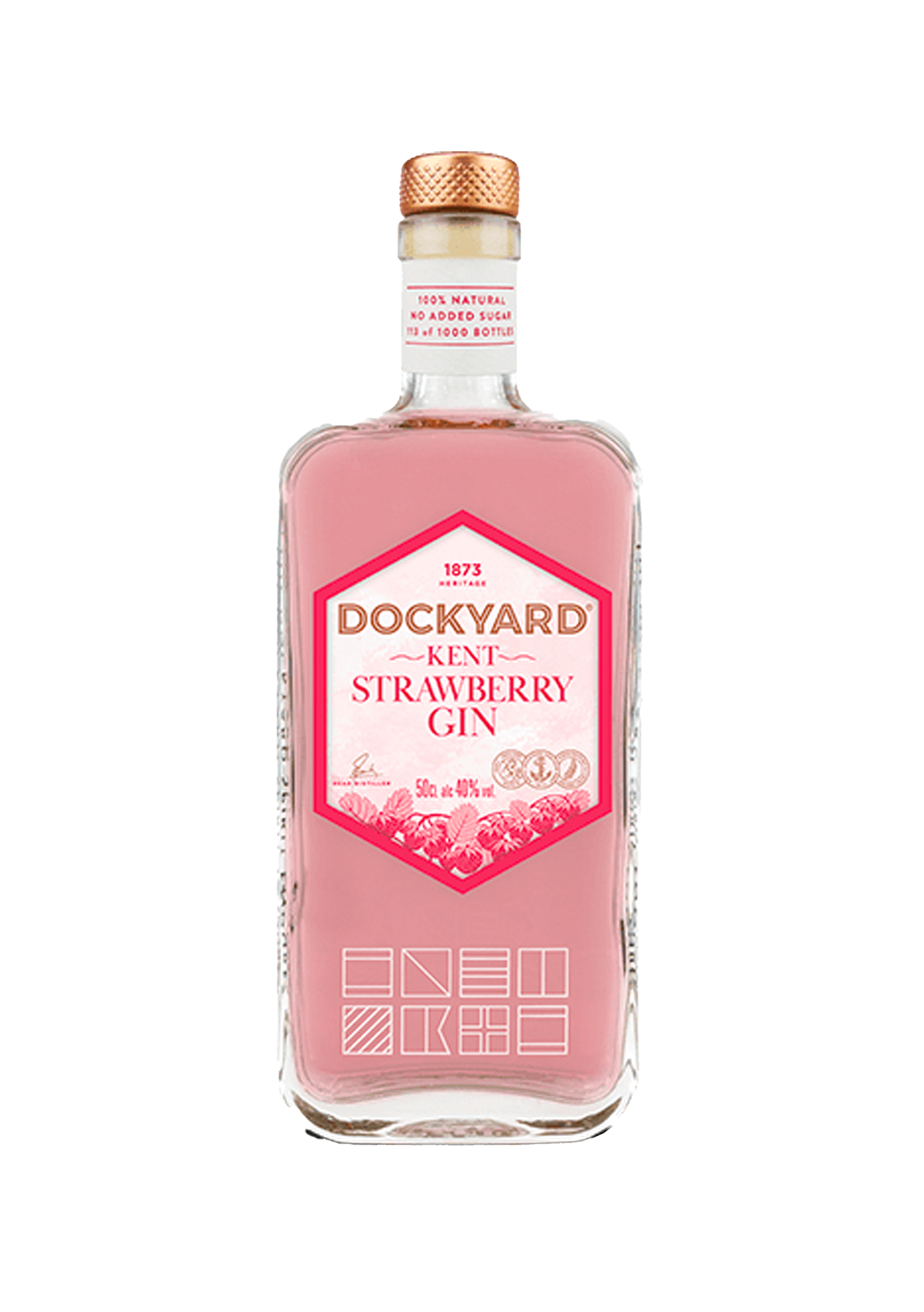 Dockyard Strawberry Gin - 50cl