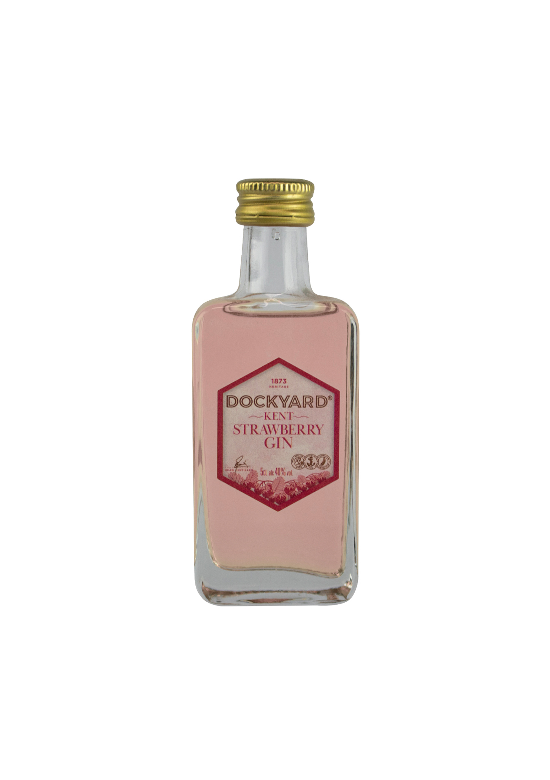 Dockyard Strawberry Gin Minis - 5cl