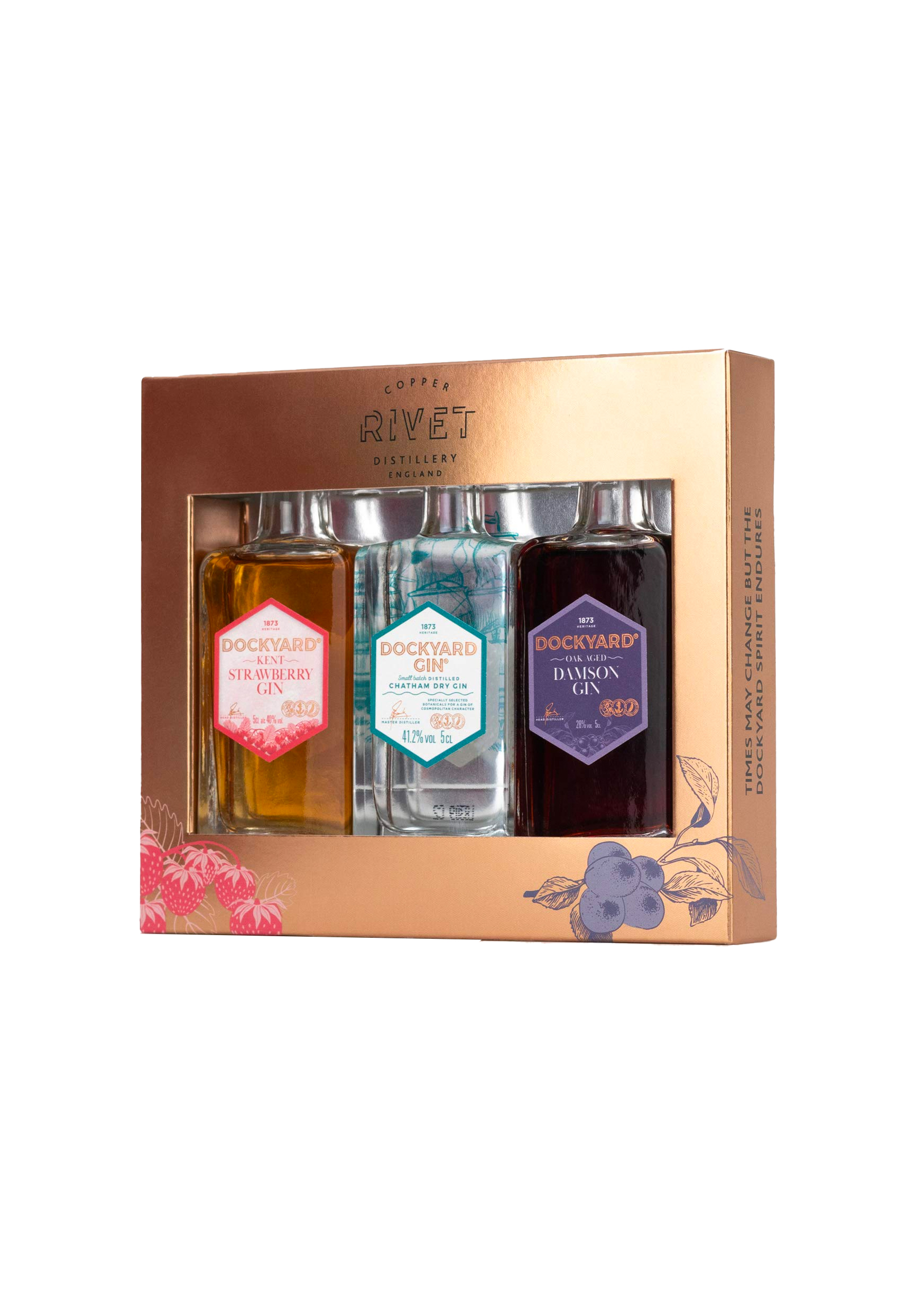 Dockyard Gin Trio Minis Gift Set