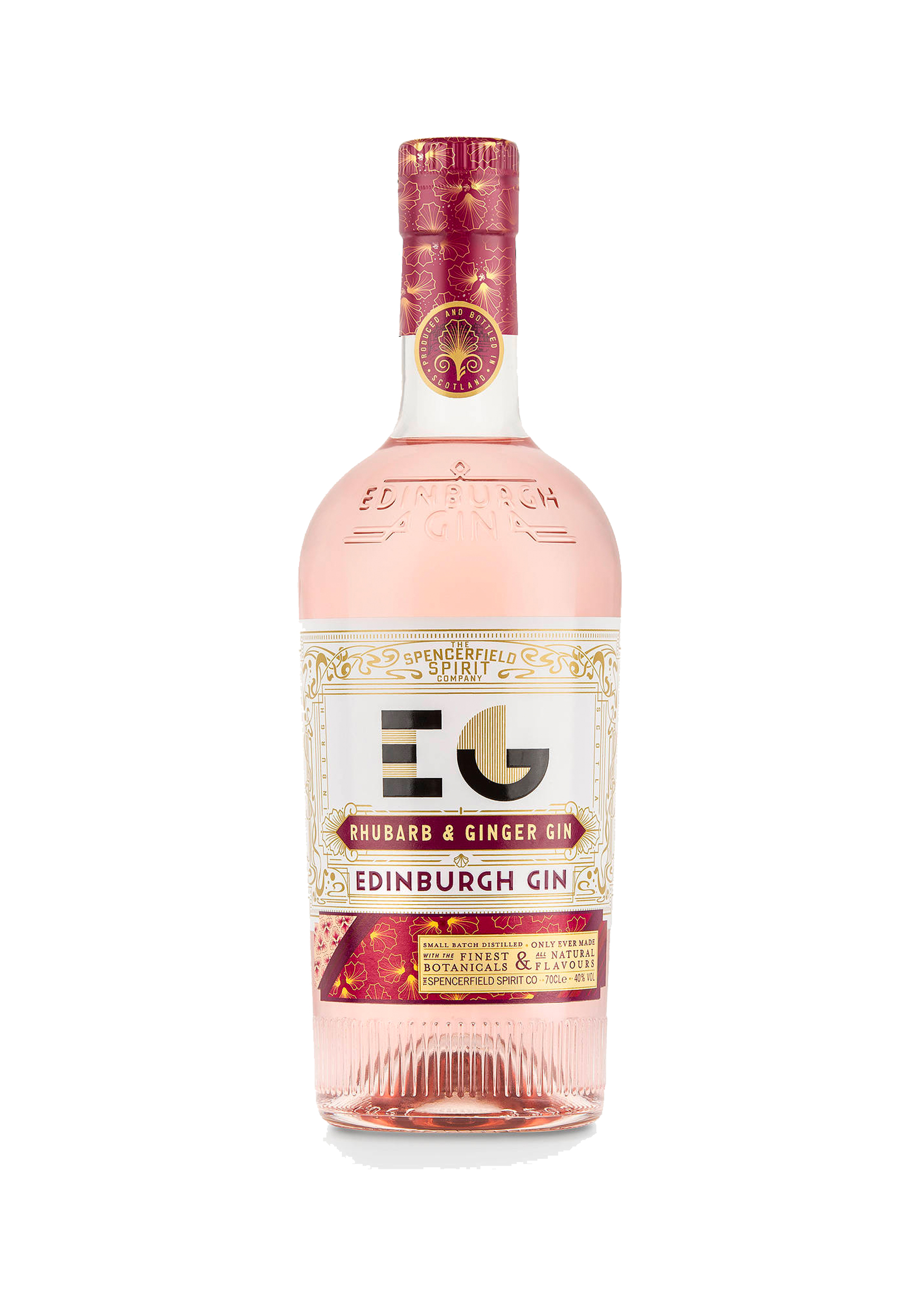 Edinburgh Rhubarb & Ginger Gin 40%-70cl