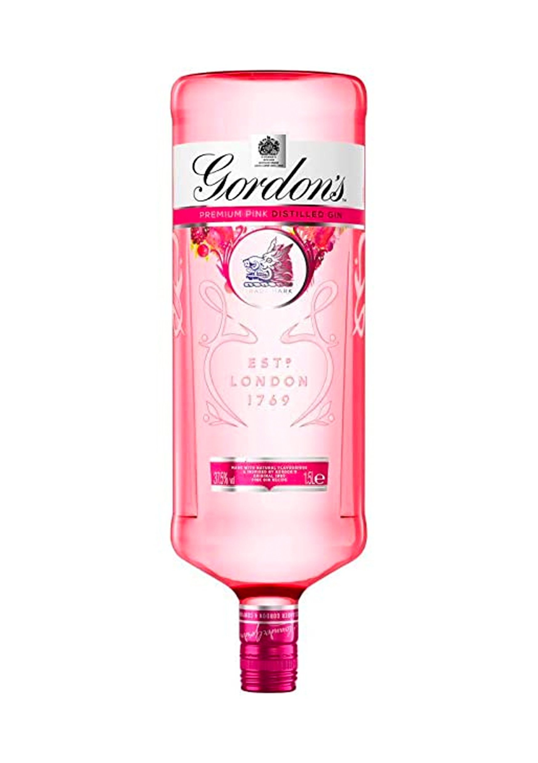 Gordons Pink Premium Gin - 1.5L