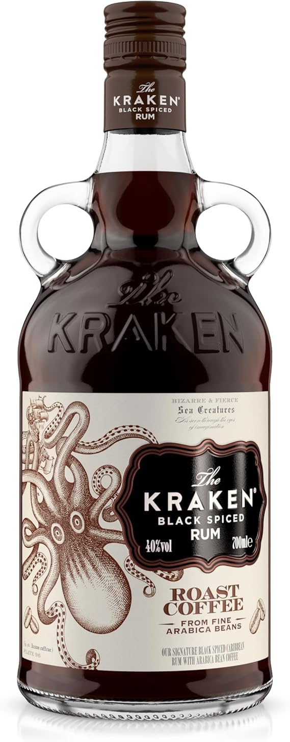 Kraken Black Spiced Rum - Roast Coffee