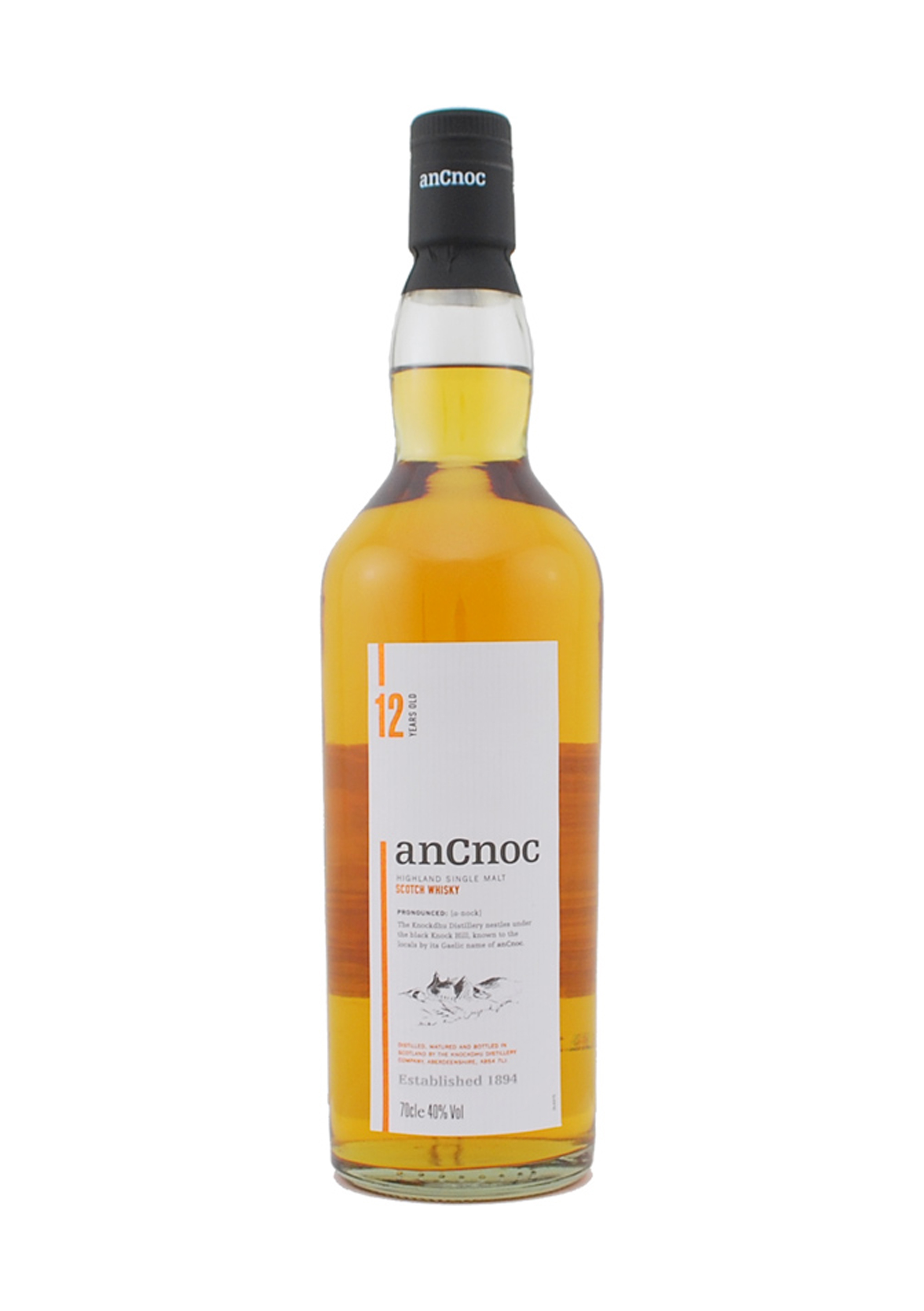 Ancnoc 12 Year Old Malt Whisky