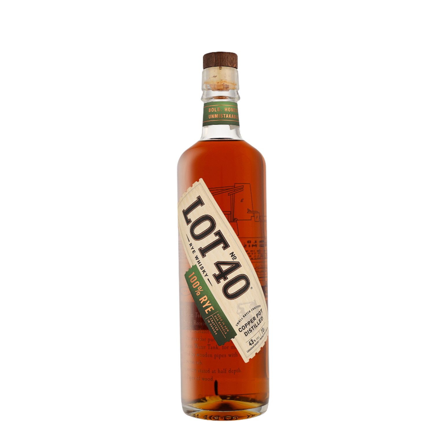 Lot 40 Canadian Rye Whisky