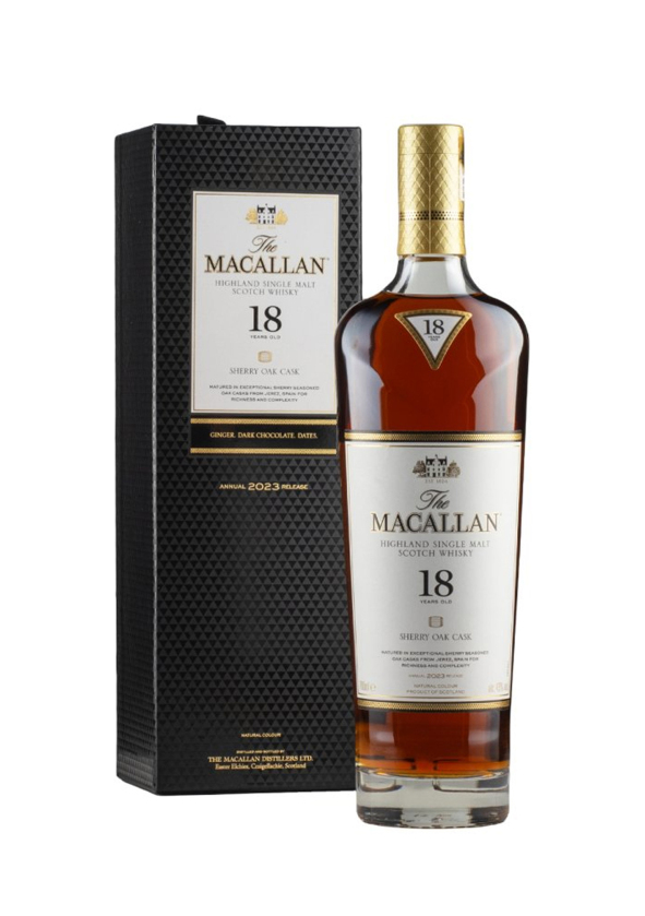 The Macallan 18 Year Old Sherry Cask