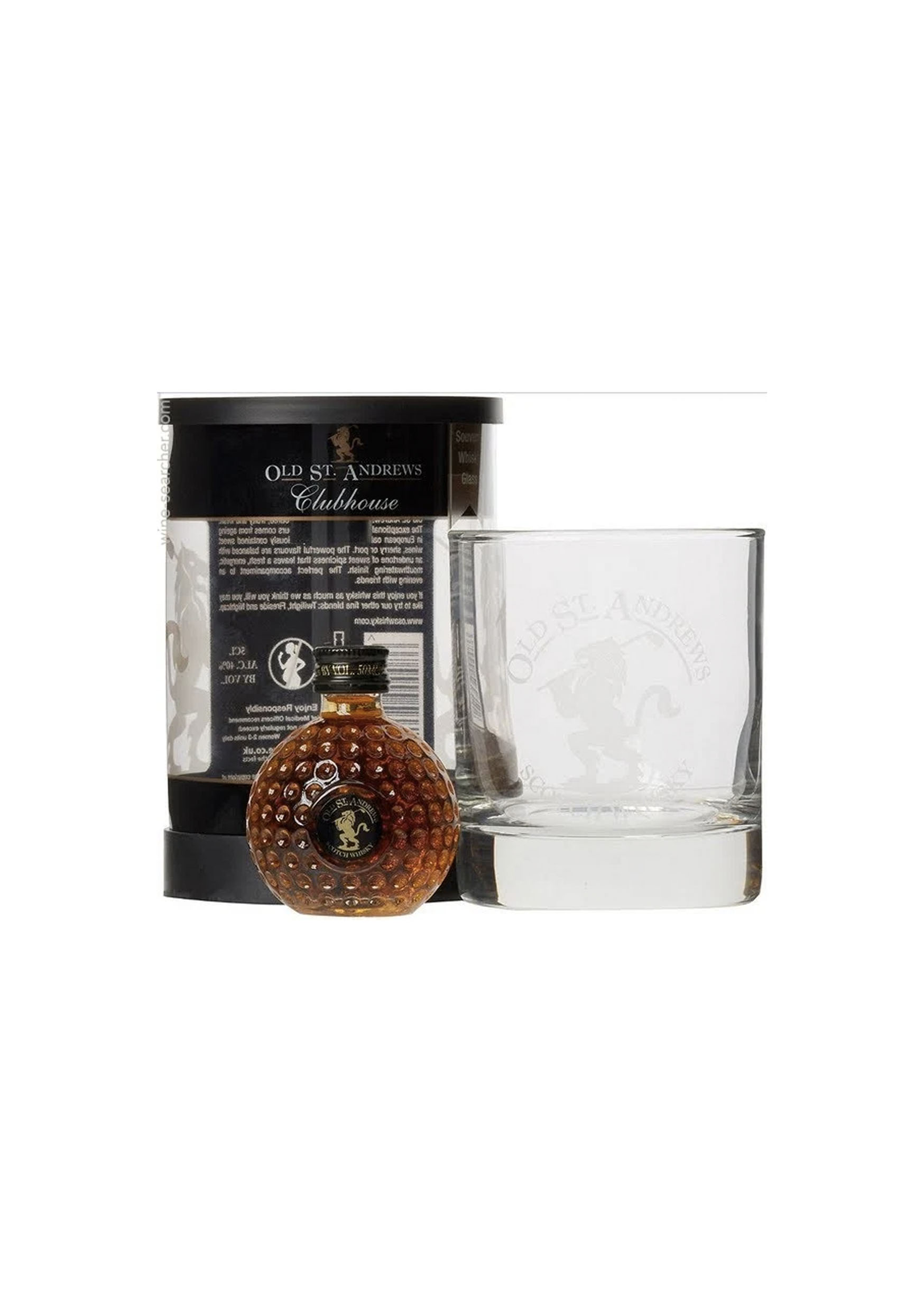 Old St Andrews Whisky - Glass & Mini Pack