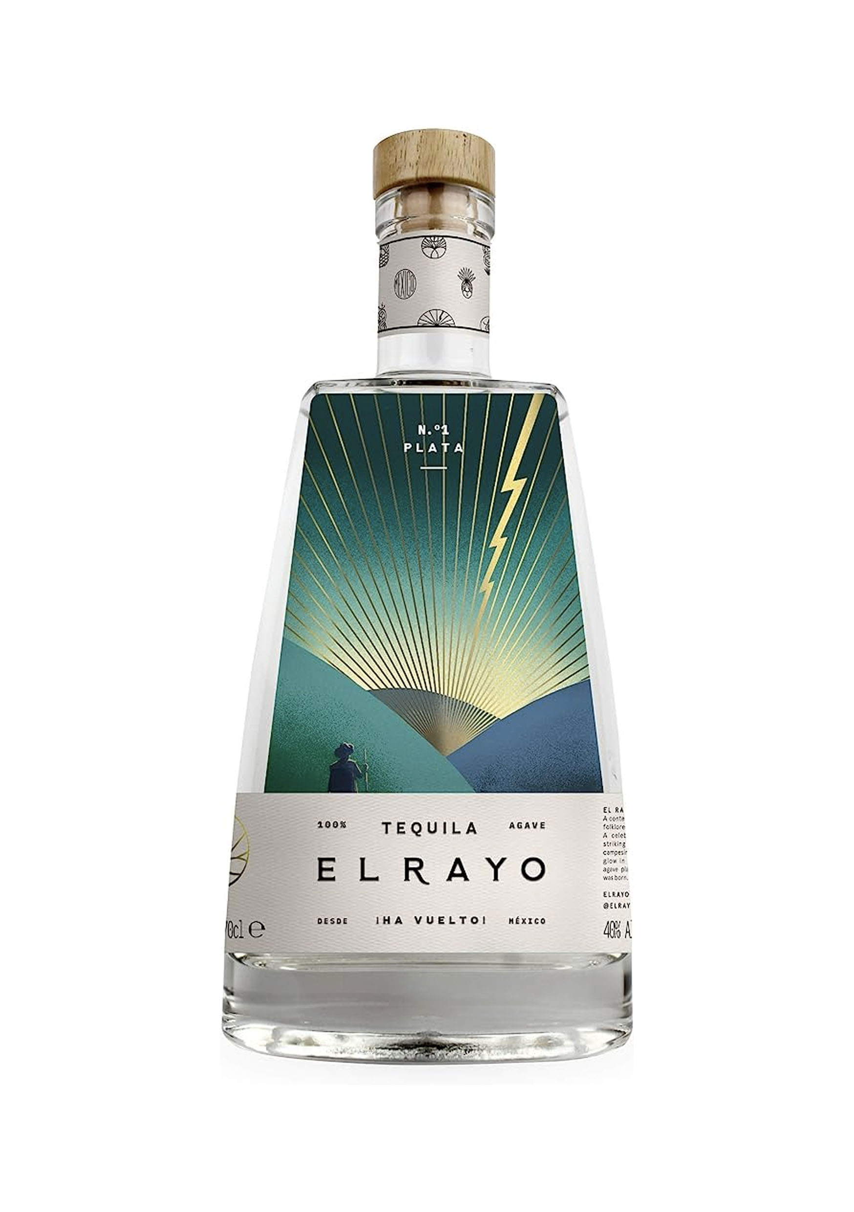 El Rayo Plata Silver Tequila