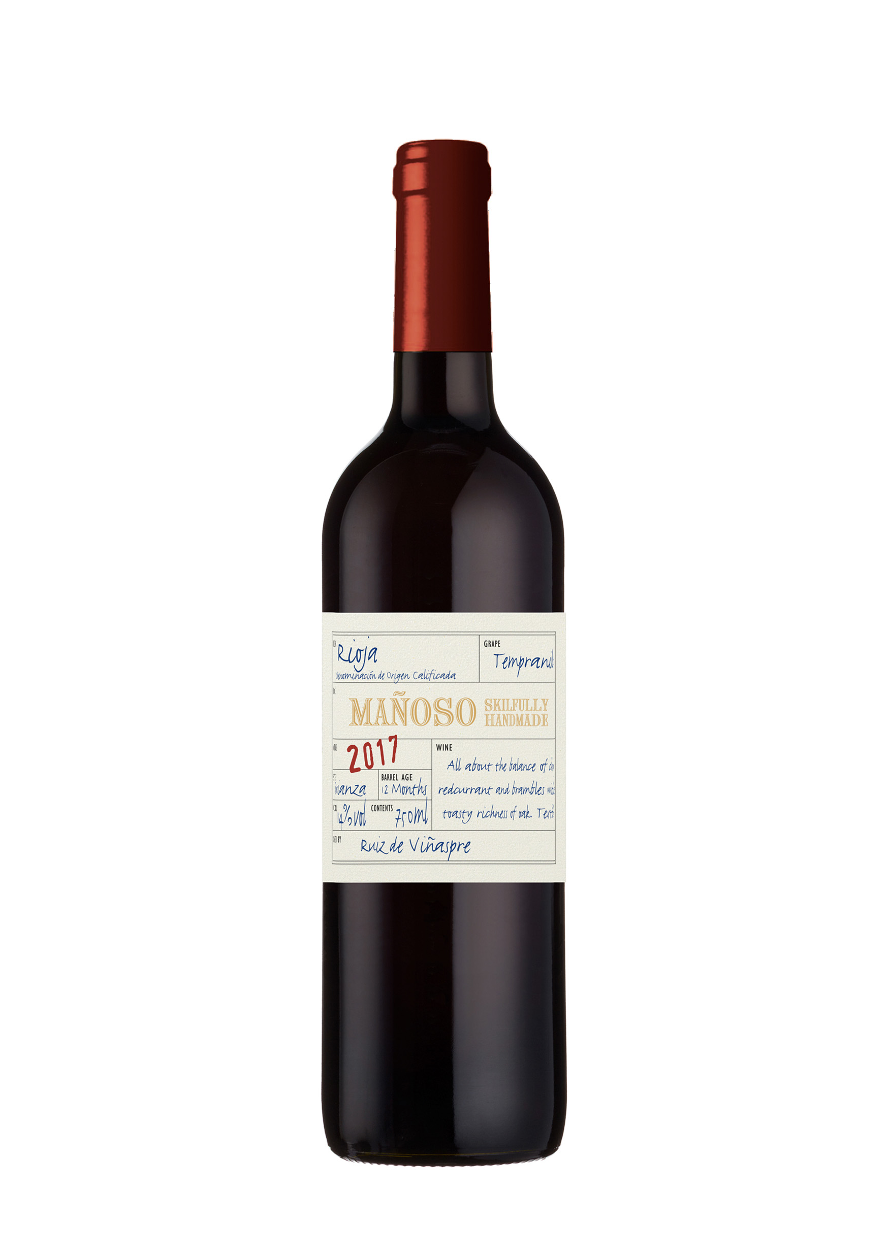 Manoso Crianza Rioja -Temporary replacement