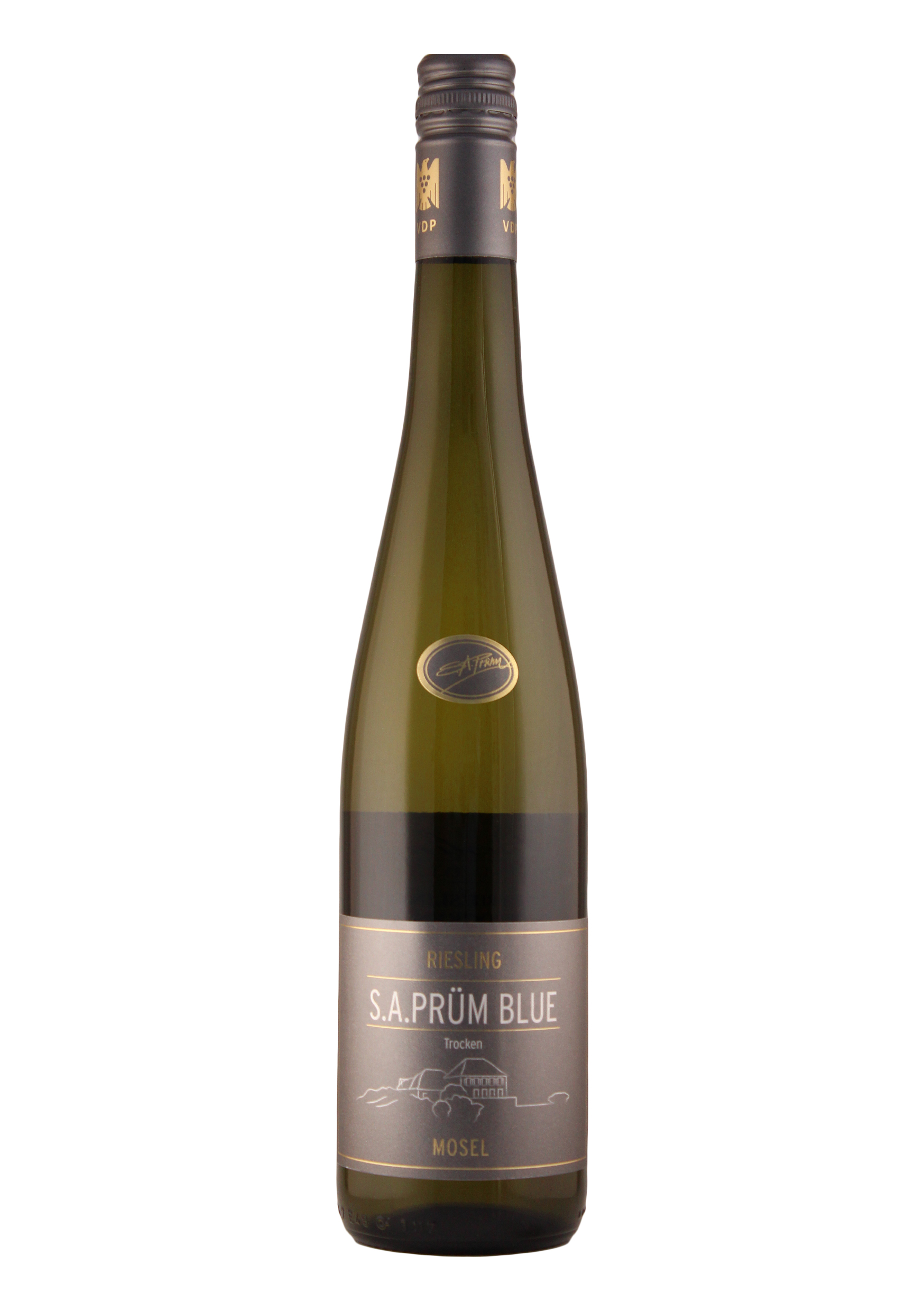 S. A Prum Blue Riesling Trocken